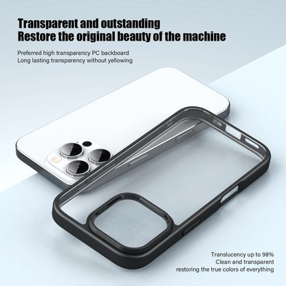 For iPhone 16 Plus iPAKY Bright Color Series Shockproof PC+TPU Phone Case(Grey) by iPAKY