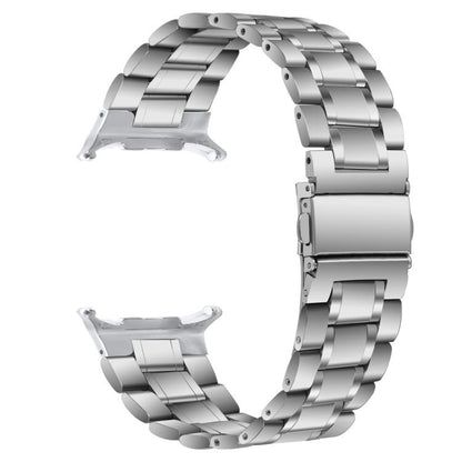 For Samsung Galaxy Watch Ultra / Ultra 2025 Five Beads Stainless Steel Metal Watch Band(Silver) by bashfashion