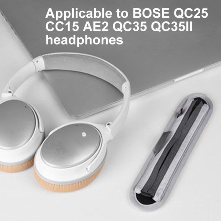 Neoprene Zipper Headband Protective Cover For BOSE QC25 / QC15 / QC35 II, Model:Large-Red by bashfashion