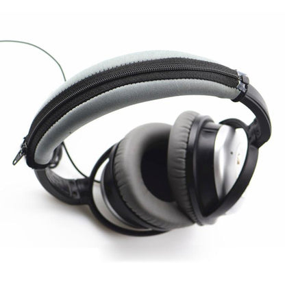 Neoprene Zipper Headband Protective Cover For BOSE QC2 / QC15 / AE2 / AE2W(Grey) by bashfashion