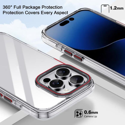 For iPhone 16 Plus iPAKY MG Series Transparent PC+TPU Phone Case(Transparent) by iPAKY