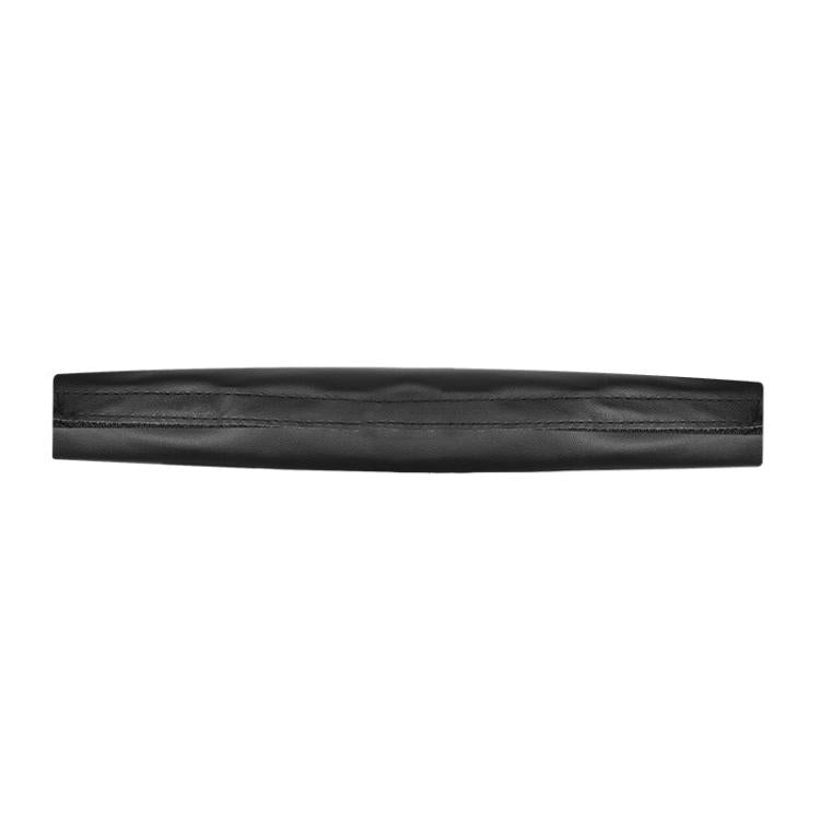 Universal PU Leather Headband Protective Cover, Size:Curved 24.5x11x8.5cm(Black) by bashfashion