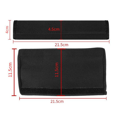Elastic Cotton Cloth Headband Protective Cover, Size:Rectangle 21x11.5cm(Black) by bashfashion