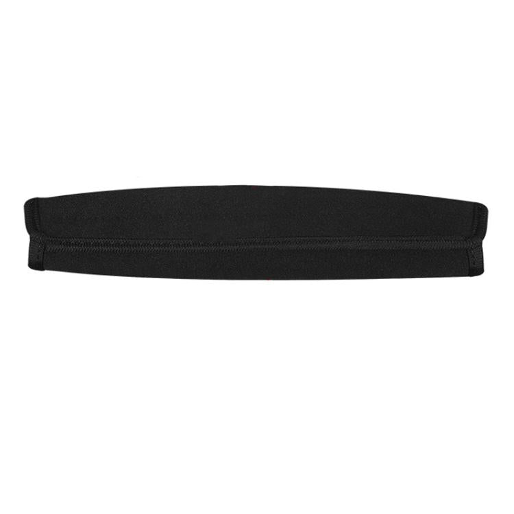 Elastic Cotton Cloth Headband Protective Cover, Size:Curved 22.5x13x11cm(Black) by bashfashion