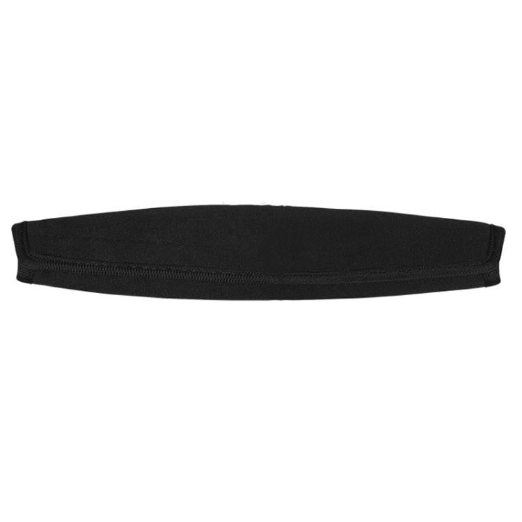 Elastic Cotton Cloth Headband Protective Cover, Size:Curved 25.5x13x9cm(Black) by bashfashion