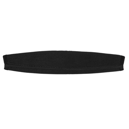 Elastic Cotton Cloth Headband Protective Cover, Size:Curved 25.5x13x9cm(Black) by bashfashion