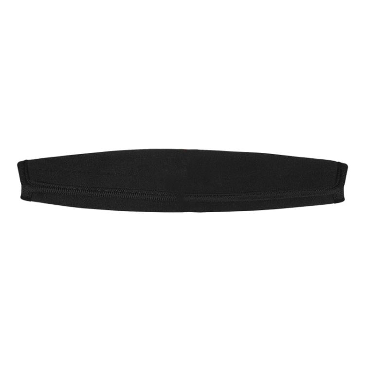 Elastic Cotton Cloth Headband Protective Cover, Size:Curved 22.5x13x10cm(Black) by bashfashion