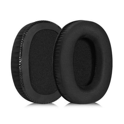 2pcs Sponge Earmuffs Replacement Earpads For Marshall Monitor, Model:Ice Silk Cloth(Black) by bashfashion