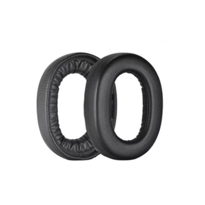 1 Pair Protein Leather Earpads For Jabra Elite 85H(Black) by bashfashion