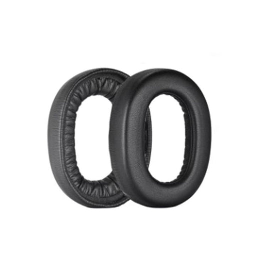 1 Pair Protein Leather Earpads For Jabra Elite 85H(Black) by bashfashion