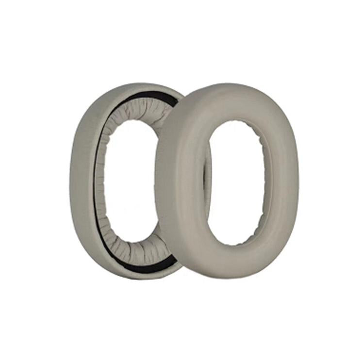 1 Pair Protein Leather Earpads For Jabra Elite 85H(Gold) by bashfashion