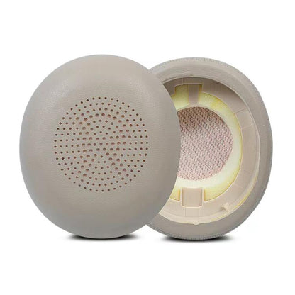 1 Pair Protein Leather Earpads For Jabra Evolve2 65 / Evolve2 40 SE / Elite 45H(Gold) by bashfashion