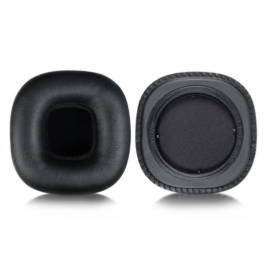 2pcs Protein Leather Replacement Earpads For Marshall Mid Bluetooth(Black with Snap-on) by bashfashion
