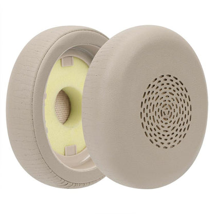 1 Pair Protein Leather Earpads For Jabra Evolve2 75(Gold) by bashfashion