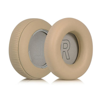 1 Pair Protein Leather Replacement Earpads For B&O BeoPlay H9 3rd Gen(Khaki) by bashfashion