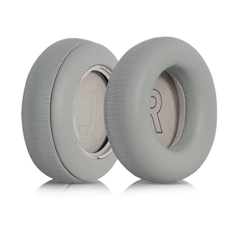1 Pair Protein Leather Replacement Earpads For B&O BeoPlay H9 3rd Gen(Grey) by bashfashion