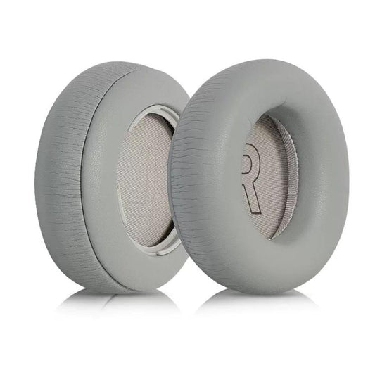 1 Pair Protein Leather Replacement Earpads For B&O BeoPlay H9 3rd Gen(Grey) by bashfashion
