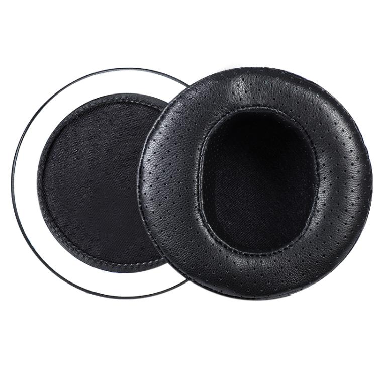 2pcs Sponge Earmuffs Replacement Earpads For Audeze LCD-2 / LCD-3 / LCD-4, Model:Punched Lambskin(Black) by bashfashion