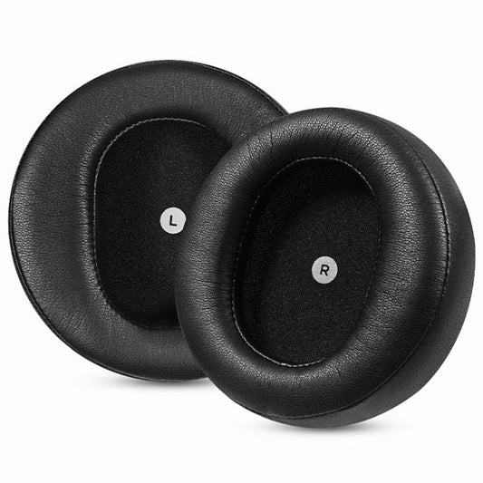 1 Pair Sponge Earmuffs Replacement Earpads For Audeze Maxwell, Model:Protein Leather(Black) by bashfashion