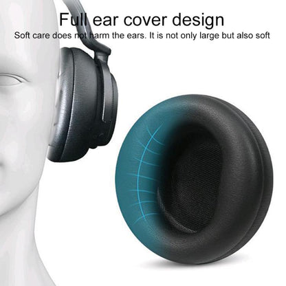1 Pair Protein Leather Replacement Earpads For Microsoft Surface(Black) by bashfashion