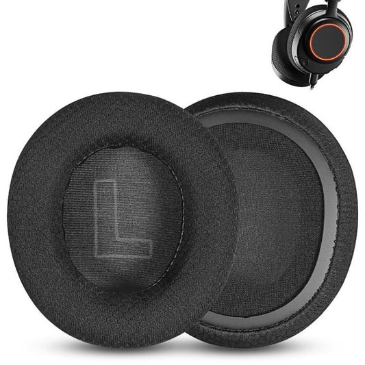 1 Pair Football Net Earpads For SteelSeries Arctis Nova Wired Headphones(Black Grey) by bashfashion