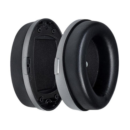 1 Pair Sponge Earmuffs Replacement Earpads For Audeze Mobius, Model:Protein PU with Clip(Black) by bashfashion