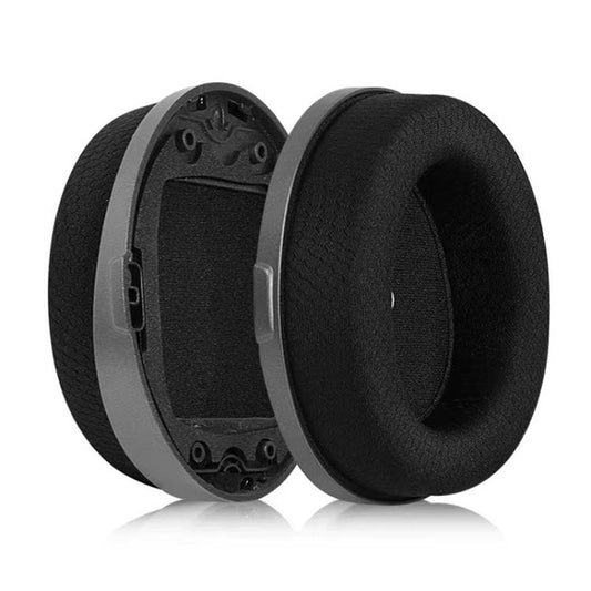 1 Pair Sponge Earmuffs Replacement Earpads For Audeze Mobius, Model:Mesh Cloth with Clip(Black) by bashfashion