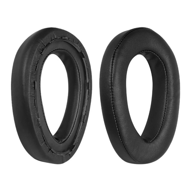 1 Pair Protein Leather Replacement Earpads For HIFIMAN EDITION X / XS / ANANDA / HE1000SE / ARYA(Black) by bashfashion