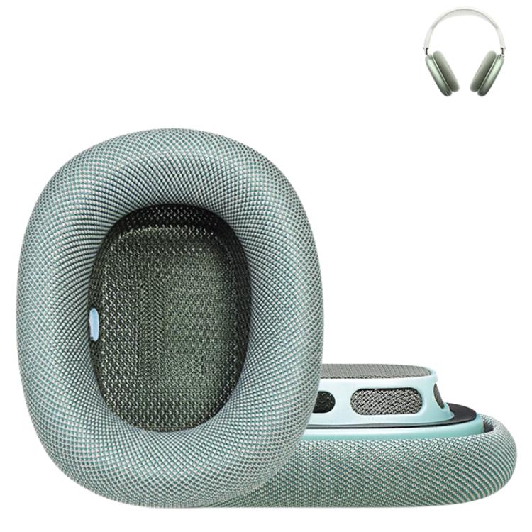 For Apple AirPods Max 2pcs Roller Cloth Magnetic Earphone Covers(Green) by bashfashion