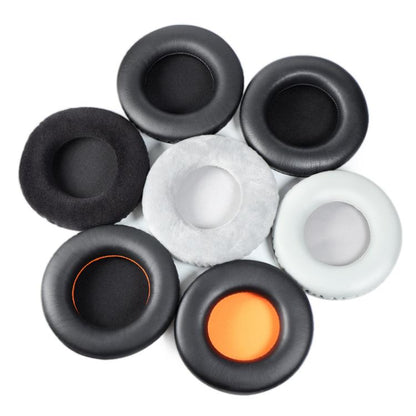 2pcs Self-adhesive Earpads For SteelSeries Siberia V1 / V2 / V3, Material:Lambskin(Black) by bashfashion