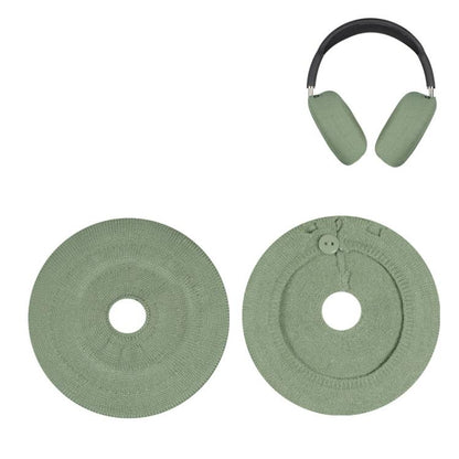 For Apple AirPods Max 2pcs Knitted Earphone Dust Cover(Green) by bashfashion