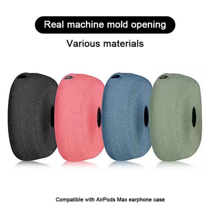 For Apple AirPods Max 2pcs Knitted Earphone Dust Cover(Blue) by bashfashion