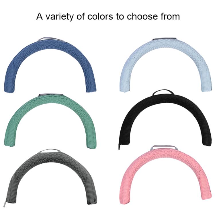 For Apple AirPods Max Knitted Headbeam Protective Cover(Black) by bashfashion