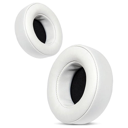 For Motorola Moto Pulse Escape 2pcs Protein Leather Snap-on Type Earphone Covers(Light gray)