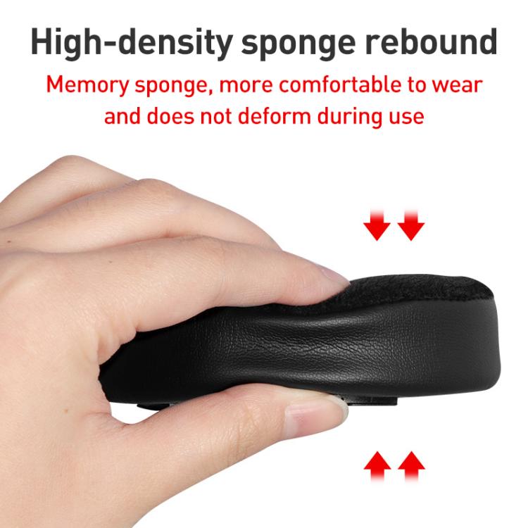 1 Pair Protein Leather Flannel Perforated Replacement Earpads For HIFIMAN HE300 / HE400 / HE400SE / HE500 / HE560(Black) by bashfashion