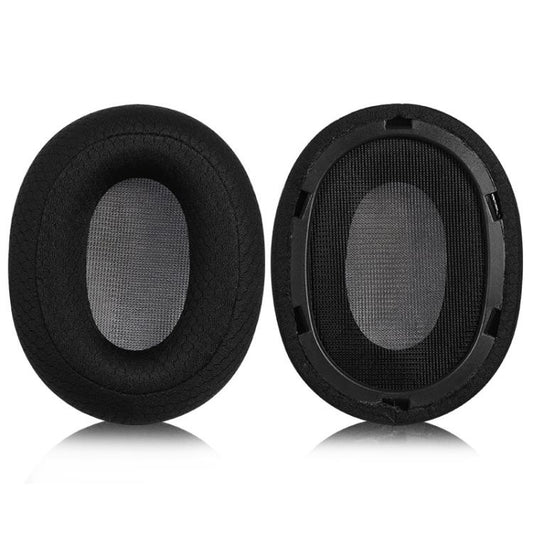 2pcs Snap-on Earpads For Swan AW-85, Material:Football Net Fabric(Black) by bashfashion