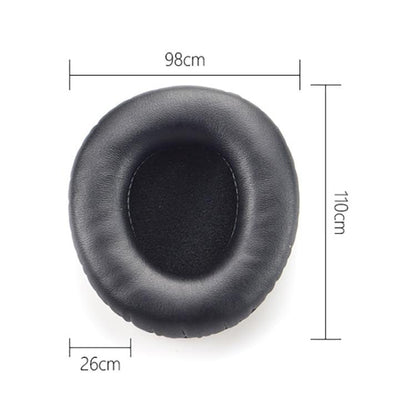 2pcs Protein Leather Earpads For Creative Aurvana Live 1(Black) by bashfashion