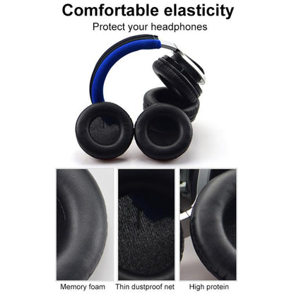 2pcs Protein Leather Earpads For Creative Aurvana Live 2(Black) by bashfashion