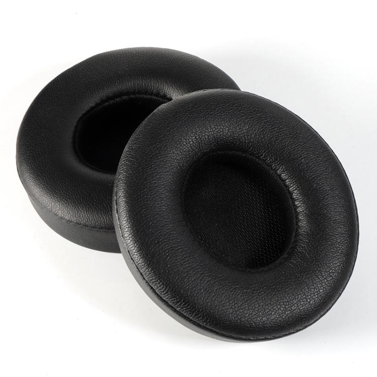 1 Pair Protein Leather Replacement Earpads For Beats Solo3 / Solo2(Black) by bashfashion