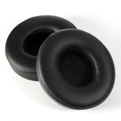 1 Pair Protein Leather Replacement Earpads For Beats Solo3 / Solo2(Black) by bashfashion