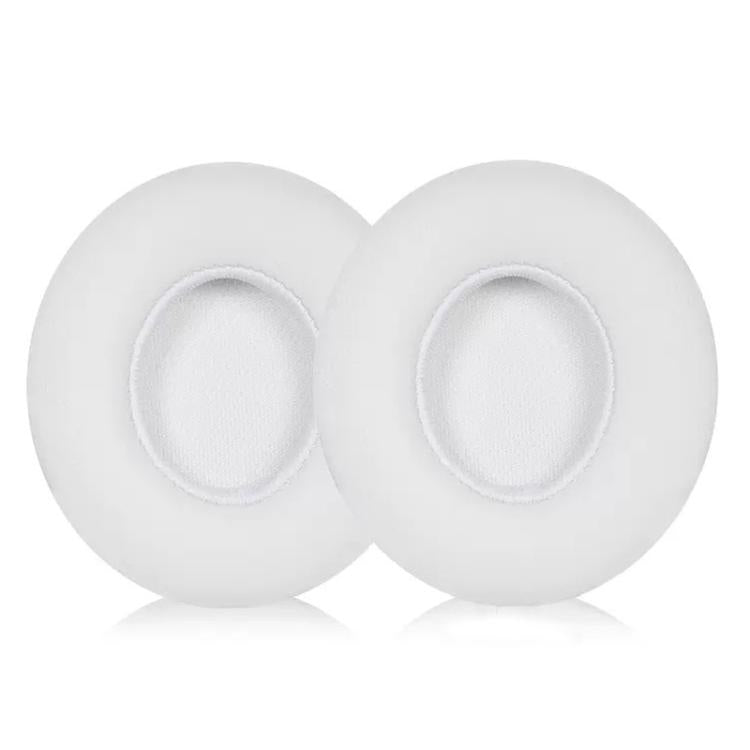 1 Pair Protein Leather Replacement Earpads For Beats Solo3 / Solo2(White) by bashfashion