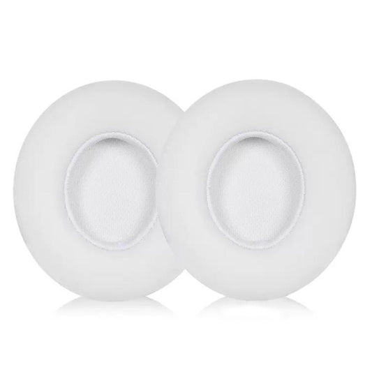 1 Pair Protein Leather Replacement Earpads For Beats Solo3 / Solo2(White) by bashfashion