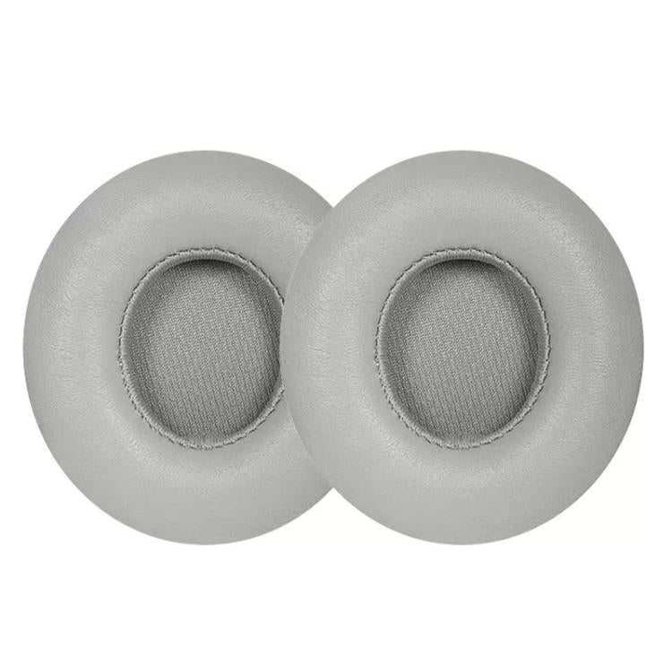 1 Pair Protein Leather Replacement Earpads For Beats Solo3 / Solo2(Grey) by bashfashion