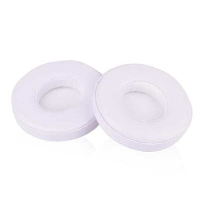 1 Pair Lambskin Replacement Earpads For Beats Solo3 / Solo2(White) by bashfashion