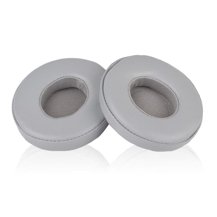 1 Pair Lambskin Replacement Earpads For Beats Solo3 / Solo2(Grey) by bashfashion