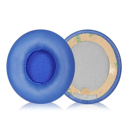 1 Pair Lambskin Replacement Earpads For Beats Solo3 / Solo2(Blue) by bashfashion