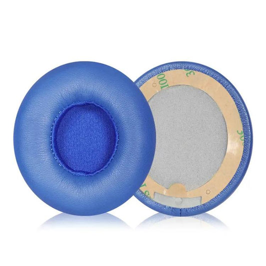 1 Pair Lambskin Replacement Earpads For Beats Solo3 / Solo2(Blue) by bashfashion