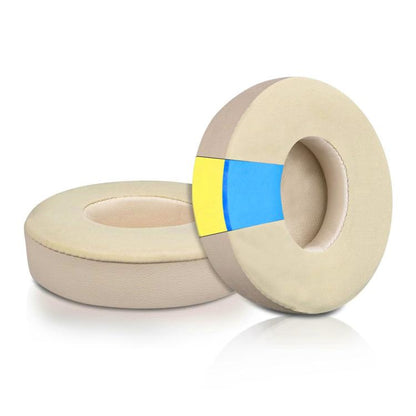 1 Pair Ice Feeling Gel Replacement Earpads For Beats Solo3 / Solo2(Matte Gold) by bashfashion