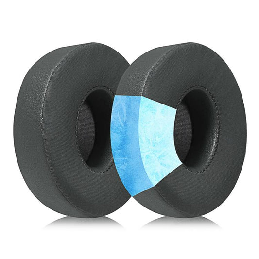1 Pair Ice Feeling Gel Replacement Earpads For Beats Solo3 / Solo2(Titanium) by bashfashion