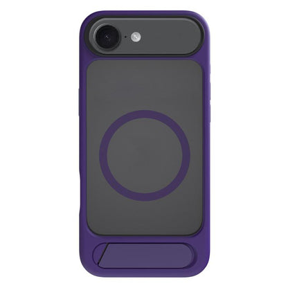 For iPhone Air Kalebol MagSafe Invisible Tilt Holder PC Hybrid TPU Case(Purple) by Kalebol